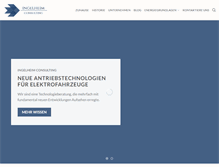 Tablet Screenshot of ingelheim-consulting.de